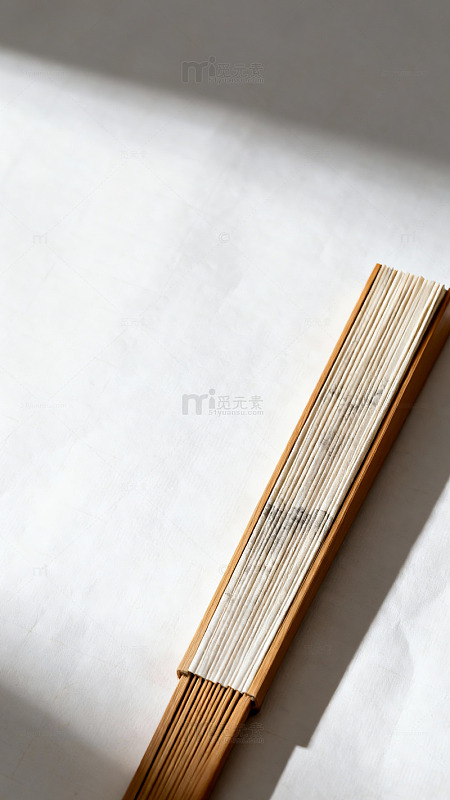 静谧书香竹简特写