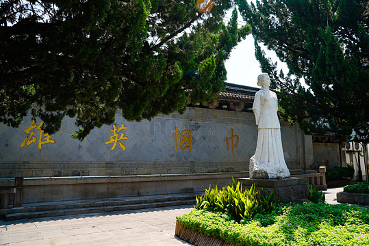 英雄纪念雕像景观 秋瑾 绍兴