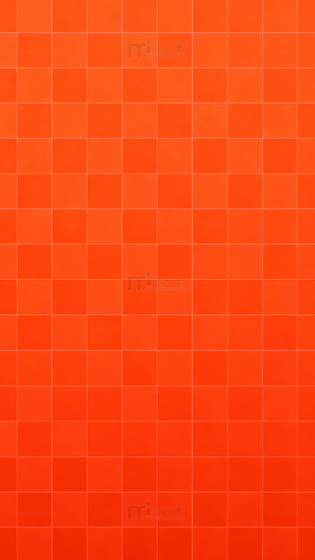 橙色调网格背景设计素材