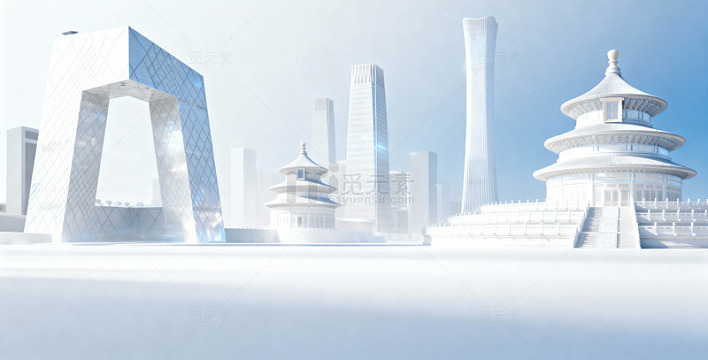 未来都市东方建筑