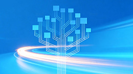 科技树未来数据网络视觉元素