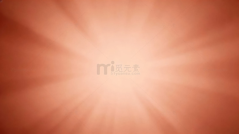 橙色渐变放射光芒背景图案