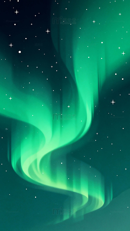 极光星空梦幻视觉艺术
