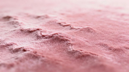 粉红色细腻粉末状物质的特写纹理