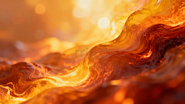 流动火焰纹理抽象背景