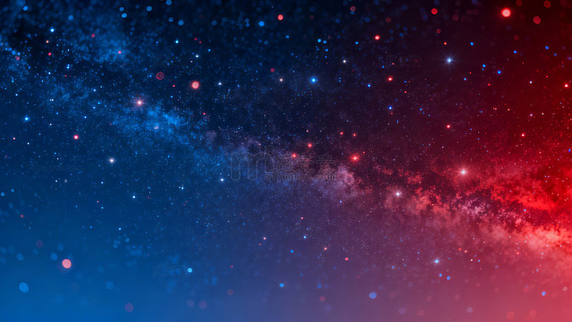 银河系星空壮丽景象图片