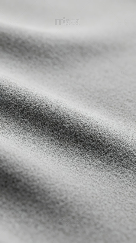 灰色织物纹理特写图片-8808