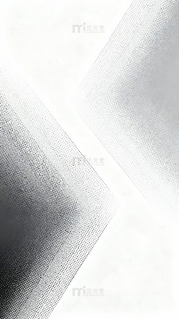 黑白渐变几何抽象图案