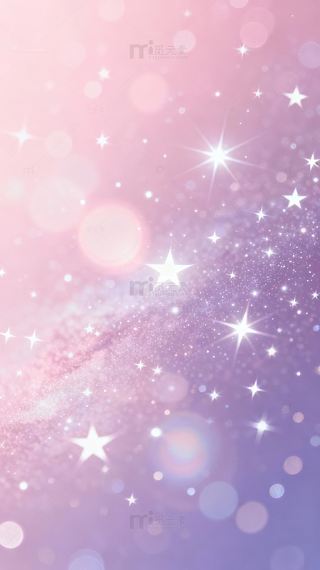 梦幻星空渐变背景图片