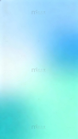 蓝绿渐变模糊背景图片-4980