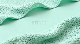 清新毛巾质感特写