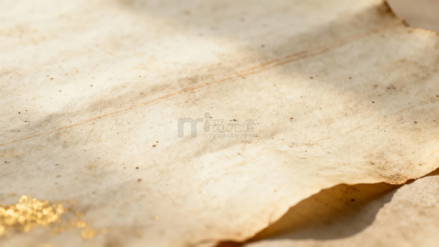 陈旧纸张纹理特写图片-2150