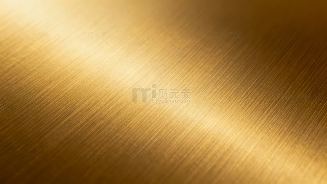 金色金属纹理背景特写