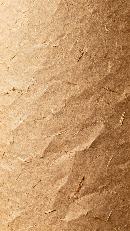 棕色皱纹纸张纹理背景