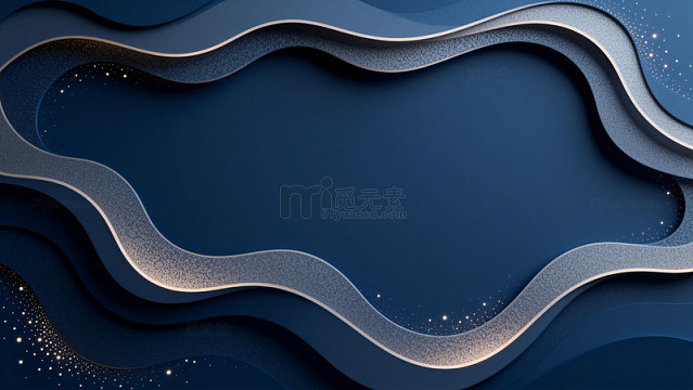 抽象波浪艺术背景设计素材