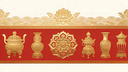 传统中式图案装饰纹样设计素材