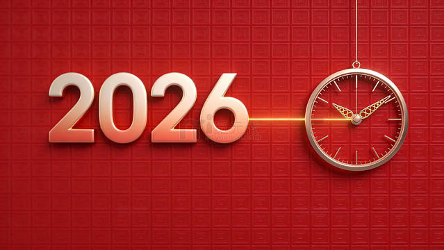 时钟指向2026年01