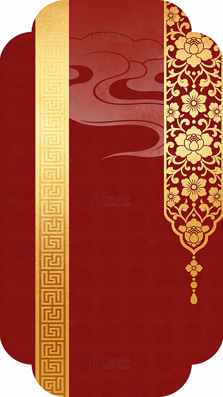 传统中国风喜庆装饰图案设计素材