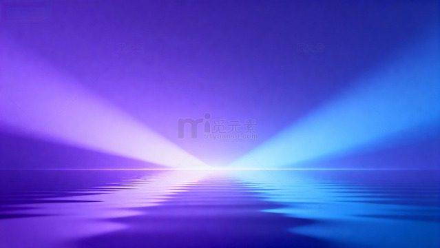 科技感光线反射视觉效果