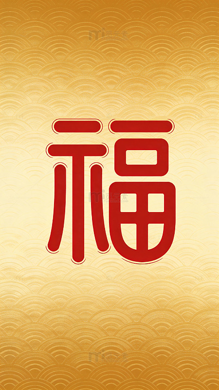 福字喜庆背景设计素材1
