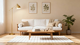 简约风格客厅布置图片