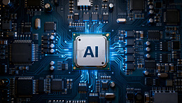 AI芯片科技感电路板
