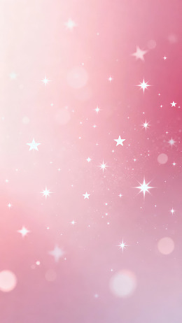 粉色渐变星光闪烁背景