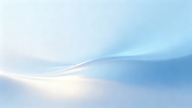 淡蓝色波浪形抽象背景