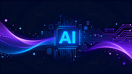 AI科技电路板视觉设计