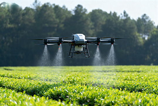 无人机农田喷洒作业
