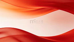 丝绸质感红色渐变背景