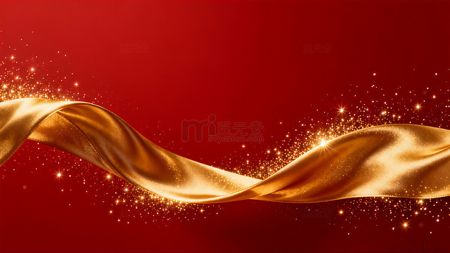 金缎闪耀喜庆背景设计素材