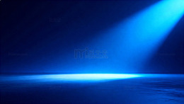 蓝色光线舞台效果背景