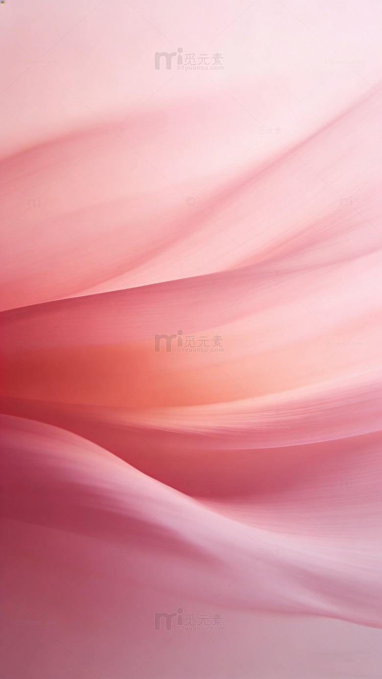 柔美粉色流动质感纹理艺术视觉背景素材