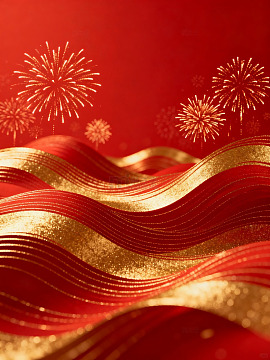 喜庆烟花节日装饰素材