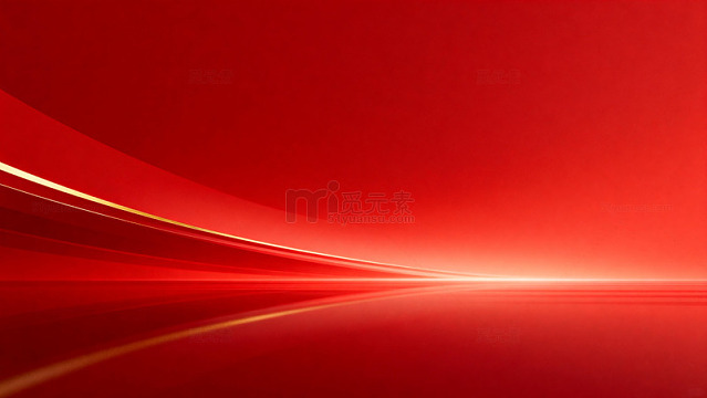 红色渐变科技线条背景012