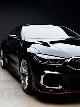 黑色跑车特写94