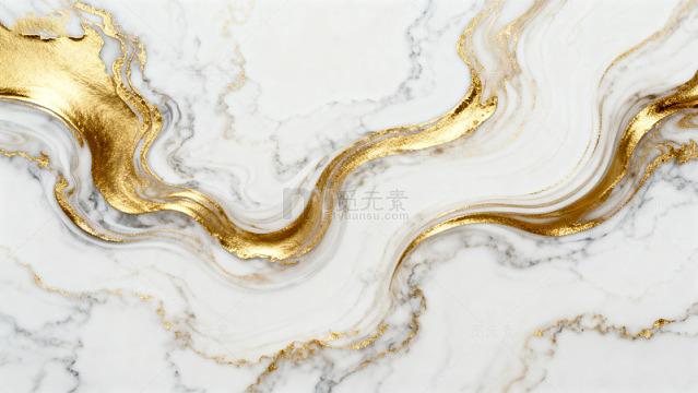 金色大理石纹理背景15