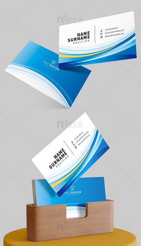 IT公司名片模板