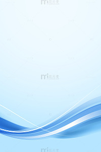 蓝白波浪抽象背景设计