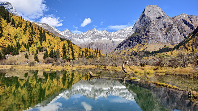 山水风光秋景摄影