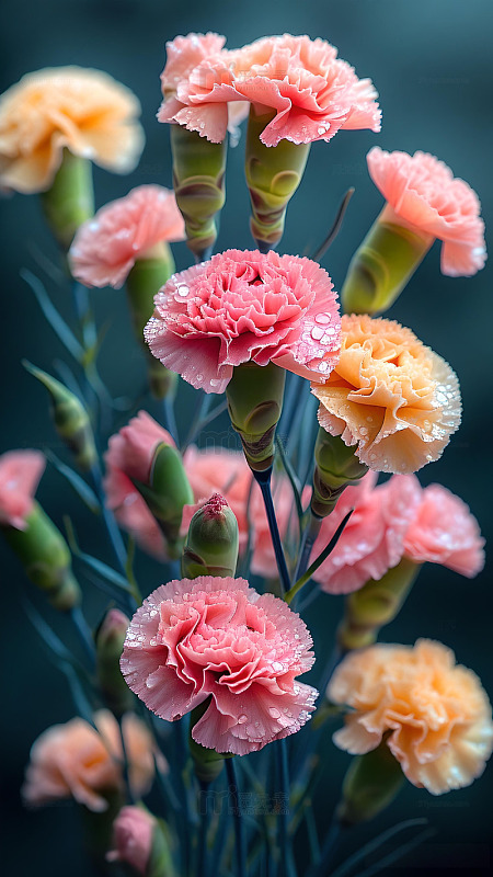 治愈系康乃馨鲜花壁纸ins风6