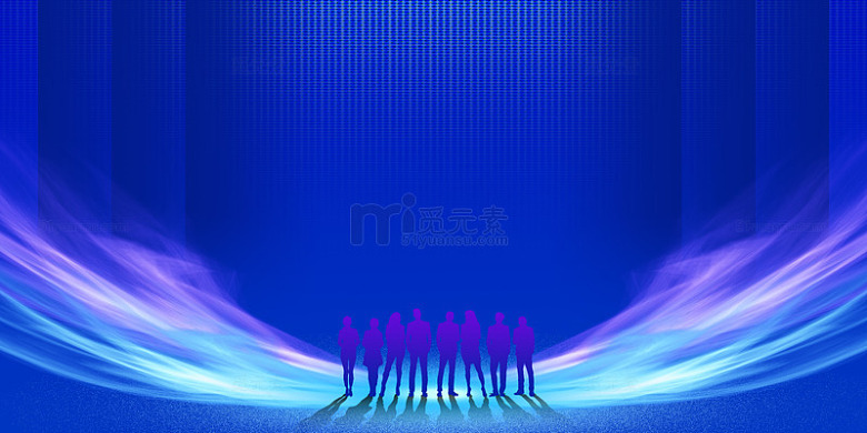 商务团队背景设计素材