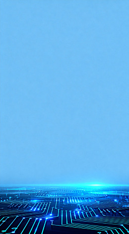 科技风未来电路板视觉设计