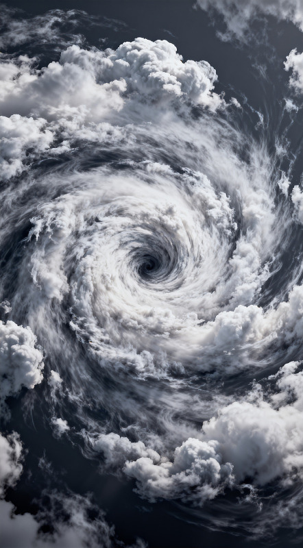 龙卷风云朵震撼