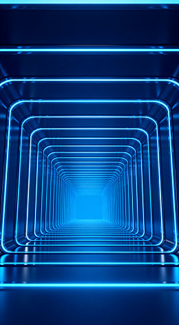 科技感隧道光影设计素材