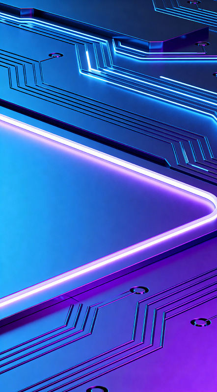 未来科技感电路板设计素材