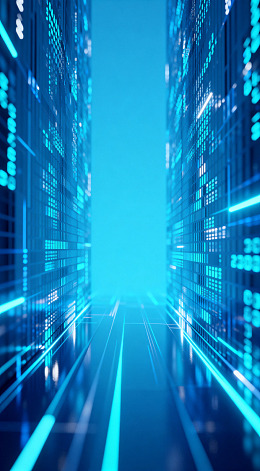 未来感科技数据中心场景