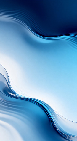 蓝色流体抽象艺术背景