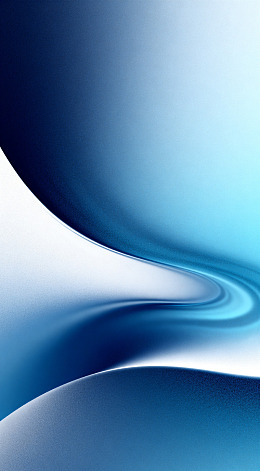 蓝调抽象光影艺术壁纸
